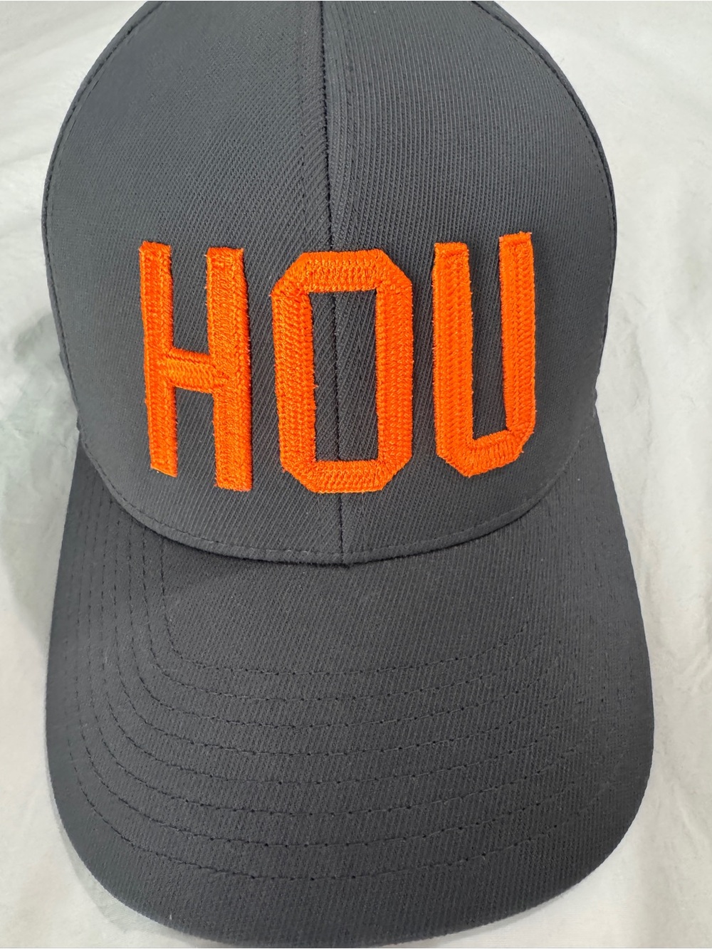 Houston Open Golf Hat | G/FORE One Ten Flexfit Tech Cap Gray/Orange